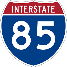 Interstate 85 Sign